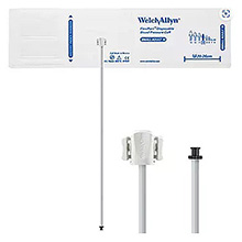 Welch Allyn FlexiPort Disposable Blood Pressure Cuff; Size-10 Small Adult, 1-Tube, Tri-Purpose Connector; 20/pack. MFID: SOFT-10-1TP