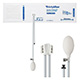 Welch Allyn FlexiPort Disposable Blood Pressure Inflation System: Size-10 Small Adult, 2-Tubes, Tri-Purpose Connector, 20/pack. MFID: SOFT-10-2BV