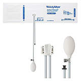 Welch Allyn FlexiPort Disposable Blood Pressure Inflation System: Size-10 Small Adult, 2-Tubes, Tri-Purpose Connector, 20/pack. MFID: SOFT-10-2BV