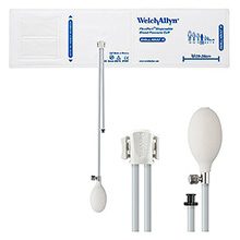 Welch Allyn FlexiPort Disposable Blood Pressure Inflation System: Size-10 Small Adult, 2-Tubes, Tri-Purpose Connector, 20/pack. MFID: SOFT-10-2BV