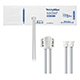 Welch Allyn FlexiPort Disposable Blood Pressure Cuff; Size-10 Small Adult, 2-Tubes, Female Locking Connectors; 20/pack. MFID: SOFT-10-2MQ