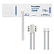 Welch Allyn FlexiPort Disposable Blood Pressure Cuff; Size-10 Small Adult, 2-Tubes, Male Screw Connectors; 20/pack. MFID: SOFT-10-2SC