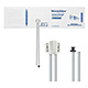 Welch Allyn FlexiPort Disposable Blood Pressure Cuff; Size-10 Small Adult, 2-Tubes , Tri-Purpose Connectors; 20/pack. MFID: SOFT-10-2TP