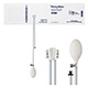 Welch Allyn FlexiPort Disposable Blood Pressure Inflation System: Size-11 Adult, 2-Tubes, Tri-Purpose Connector, 20/pack. MFID: SOFT-11-2BV