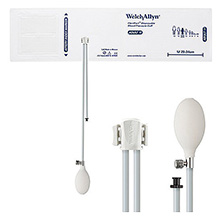 Welch Allyn FlexiPort Disposable Blood Pressure Inflation System: Size-11 Adult, 2-Tubes, Tri-Purpose Connector, 20/pack. MFID: SOFT-11-2BV