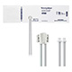 Welch Allyn FlexiPort Disposable Blood Pressure Cuff; Size-11 Adult, 2-Tubes, Male Screw Connectors; 20/pack. MFID: SOFT-11-2SC