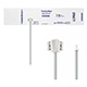 Welch Allyn FlexiPort Disposable Blood Pressure Cuff; Size-11L Adult Long, 1-Tube, Male Bayonet Connector; 20/pack. MFID: SOFT-11L-1HP