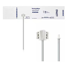 Welch Allyn FlexiPort Disposable Blood Pressure Cuff; Size-11L Adult Long, 1-Tube, Male Bayonet Connector; 20/pack. MFID: SOFT-11L-1HP