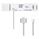 Welch Allyn FlexiPort Disposable Blood Pressure Cuff; Size-11L Adult Long, 1-Tube, Female Locking Connector; 20/pack. MFID: SOFT-11L-1MQ