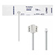 Welch Allyn FlexiPort Disposable Blood Pressure Cuff; Size-11L Adult Long, 1-Tube, Male Screw Connector; 20/pack. MFID: SOFT-11L-1SC