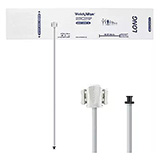 Welch Allyn FlexiPort Disposable Blood Pressure Cuff; Size-11L Adult Long, 1-Tube, Tri-Purpose Connector; 20/pack. MFID: SOFT-11L-1TP