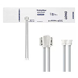 Welch Allyn FlexiPort Disposable Blood Pressure Cuff; Size-11L Adult Long, 2-Tubes, Female Locking Connectors; 20/pack. MFID: SOFT-11L-2MQ