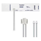 Welch Allyn FlexiPort Disposable Blood Pressure Cuff; Size-11L Adult Long, 2-Tubes, Male Screw Connectors; 20/pack. MFID: SOFT-11L-2SC
