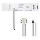Welch Allyn FlexiPort Disposable Blood Pressure Cuff; Size-11L Adult Long, 2-Tubes , Tri-Purpose Connectors; 20/pack. MFID: SOFT-11L-2TP