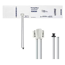 Welch Allyn FlexiPort Disposable Blood Pressure Cuff; Size-11L Adult Long, 2-Tubes , Tri-Purpose Connectors; 20/pack. MFID: SOFT-11L-2TP
