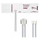 Welch Allyn FlexiPort Disposable Blood Pressure Cuff; Size-12 Large Adult, 2-Tubes, Female Locking Connectors; 20/pack. MFID: SOFT-12-2MQ