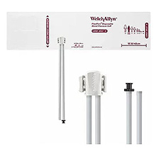 Welch Allyn FlexiPort Disposable Blood Pressure Cuff; Size-12 Large Adult, 2-Tubes , Tri-Purpose Connectors; 20/pack. MFID: SOFT-12-2TP