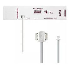 Welch Allyn FlexiPort Disposable Blood Pressure Cuff; Size-12L Large Adult Long, 1-Tube, Male Screw Connector; 20/pack. MFID: SOFT-12L-1SC