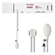Welch Allyn FlexiPort Disposable Blood Pressure Inflation System: Size-12L LRG Adult Long, 2-Tubes, Tri-Purpose Connector, 20/pack. MFID: SOFT-12L-2BV