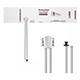 Welch Allyn FlexiPort Disposable Blood Pressure Cuff; Size-12L Large Adult Long, 2-Tubes , Tri-Purpose . MFID: SOFT-12L-2TP