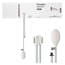 Welch Allyn FlexiPort Disposable Blood Pressure Inflation System: Size-13 Thigh, 2-Tubes, Tri-Purpose Connector, 20/pack. MFID: SOFT-13-2BV