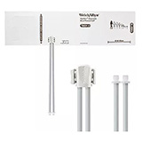 Welch Allyn FlexiPort Disposable Blood Pressure Cuff; Size-13 Thigh, 2-Tubes, Male Screw Connectors; 20/pack. MFID: SOFT-13-2SC