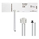 Welch Allyn FlexiPort Disposable Blood Pressure Cuff; Size-13 Thigh, 2-Tubes , Tri-Purpose Connectors; 20/pack. MFID: SOFT-13-2TP
