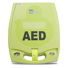 ZOLL AED PLUS Semi-Automatic External Defibrillator, AED Cover, Carry Case. MFID: 8000-004000-01